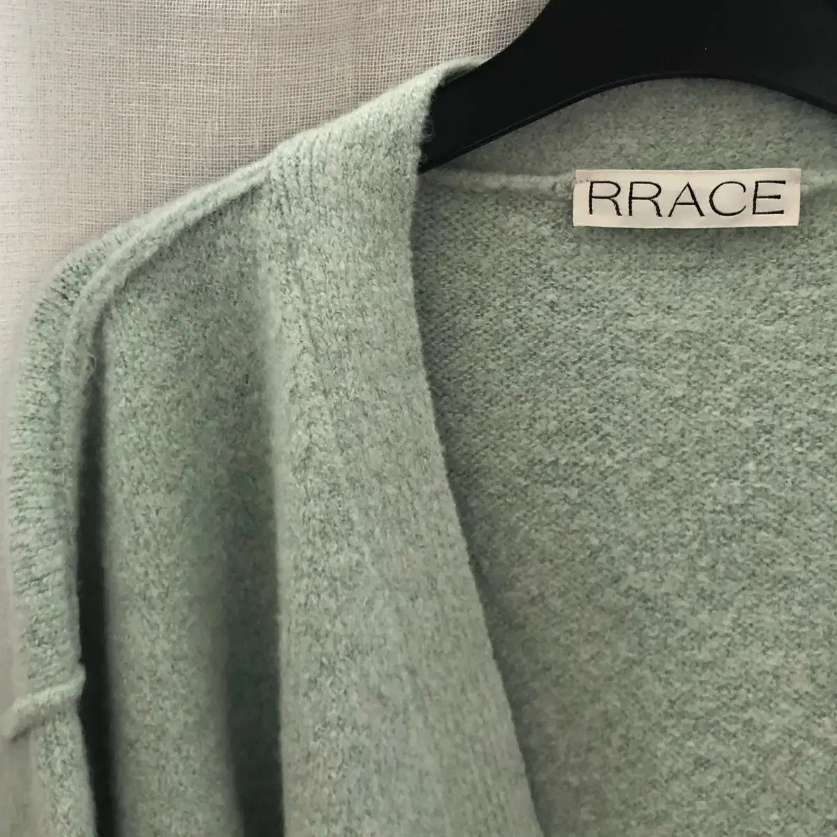 레이스 rrace Boucle Cardigan Mint