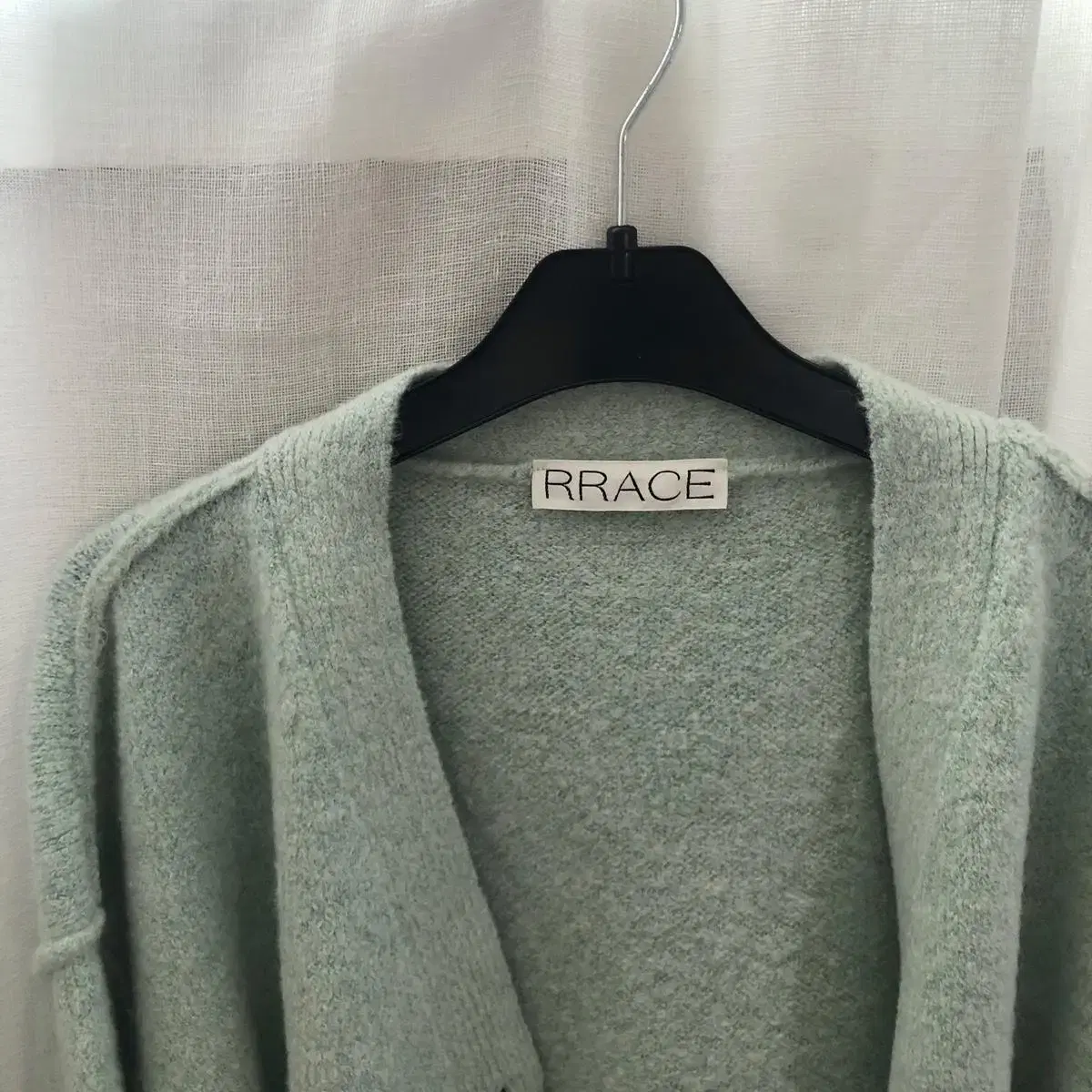 레이스 rrace Boucle Cardigan Mint