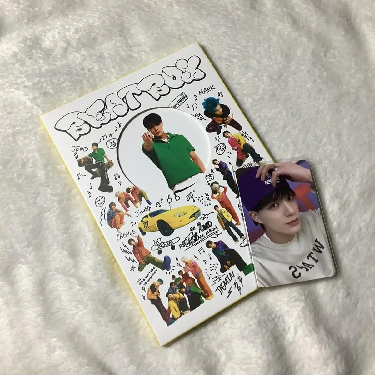 NCT Dream Beatbox MD Postcard Book jeno WTS