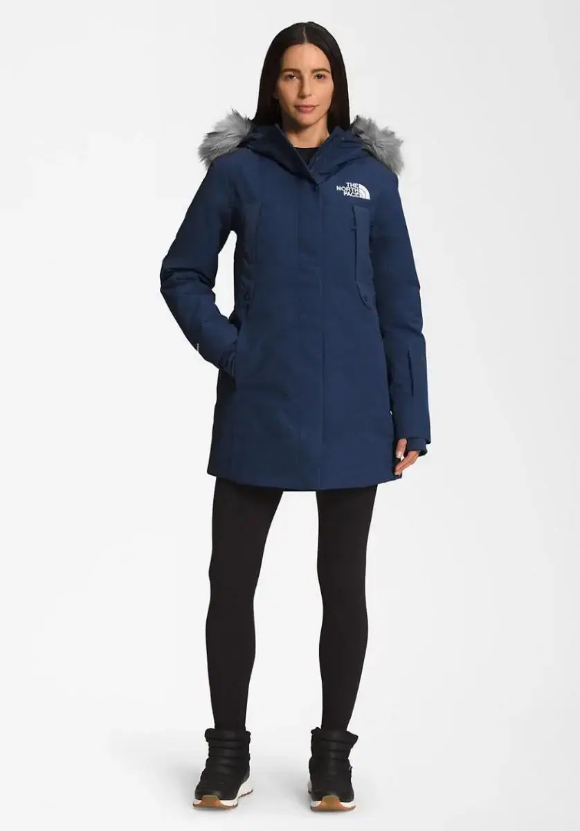 *New product* The North Face new Outdoor Burrow Parka Navy