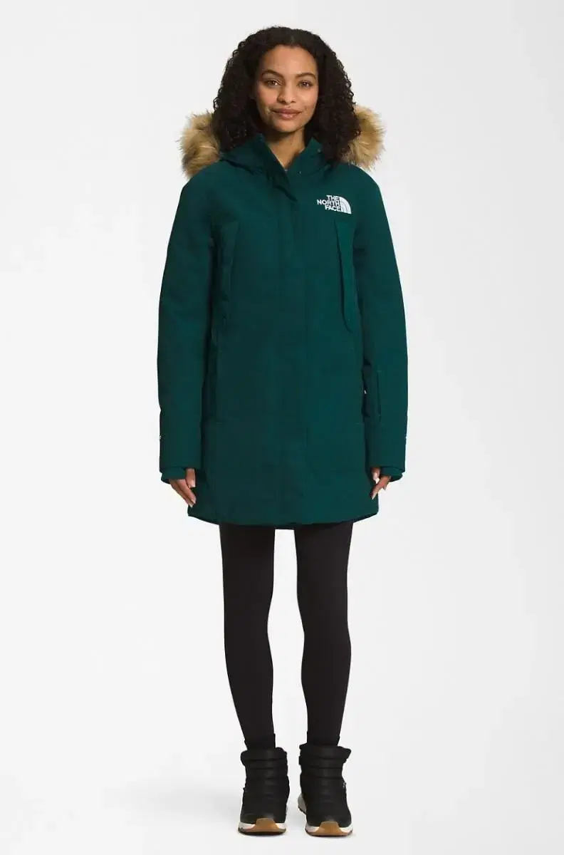 *New product* The North Face new Outer Burrow Parka Green