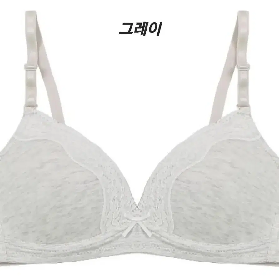 새상품)여성속옷 면스판 노와이어 브라 80C