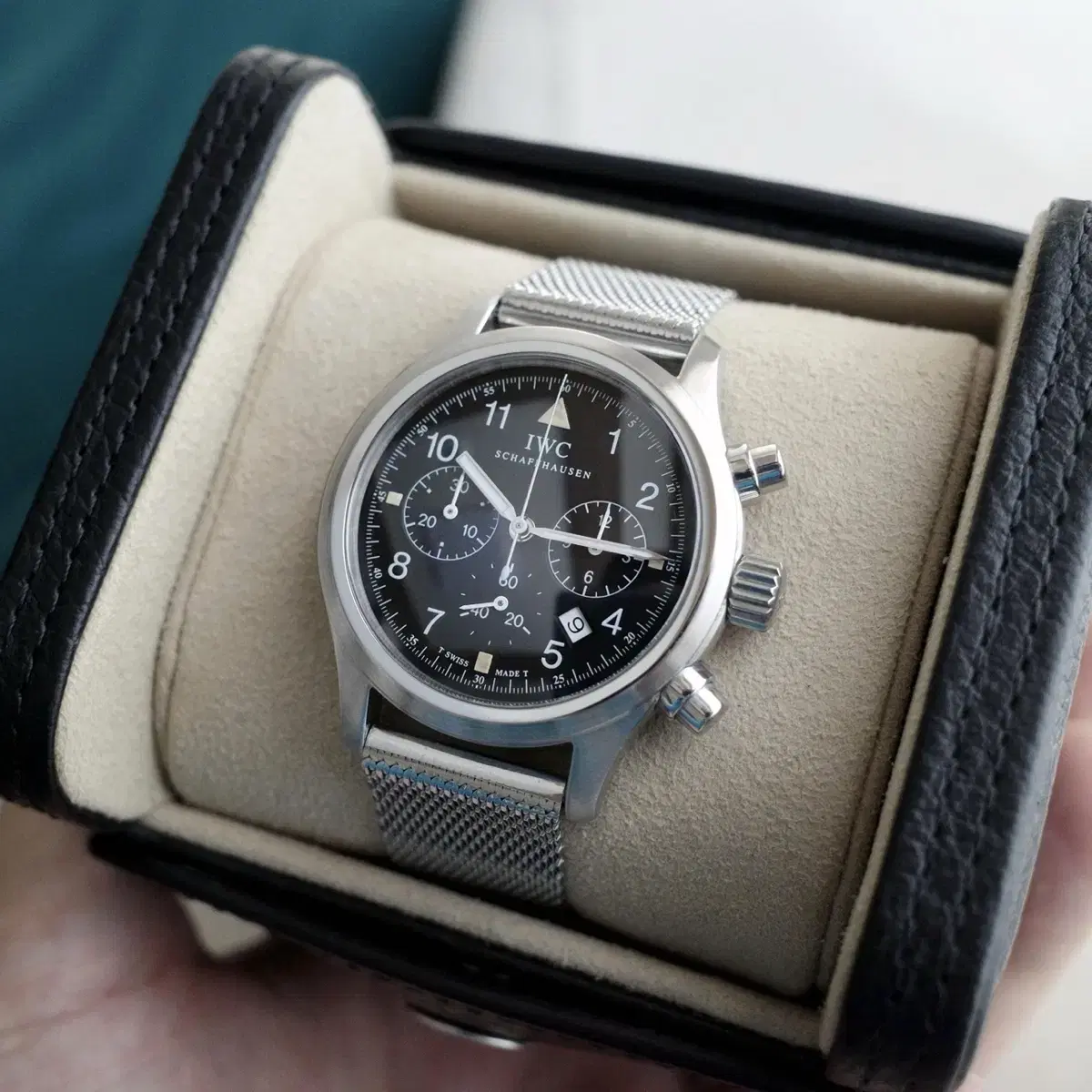 IWC 3741 파일럿워치 크로노그래프 (36mm)