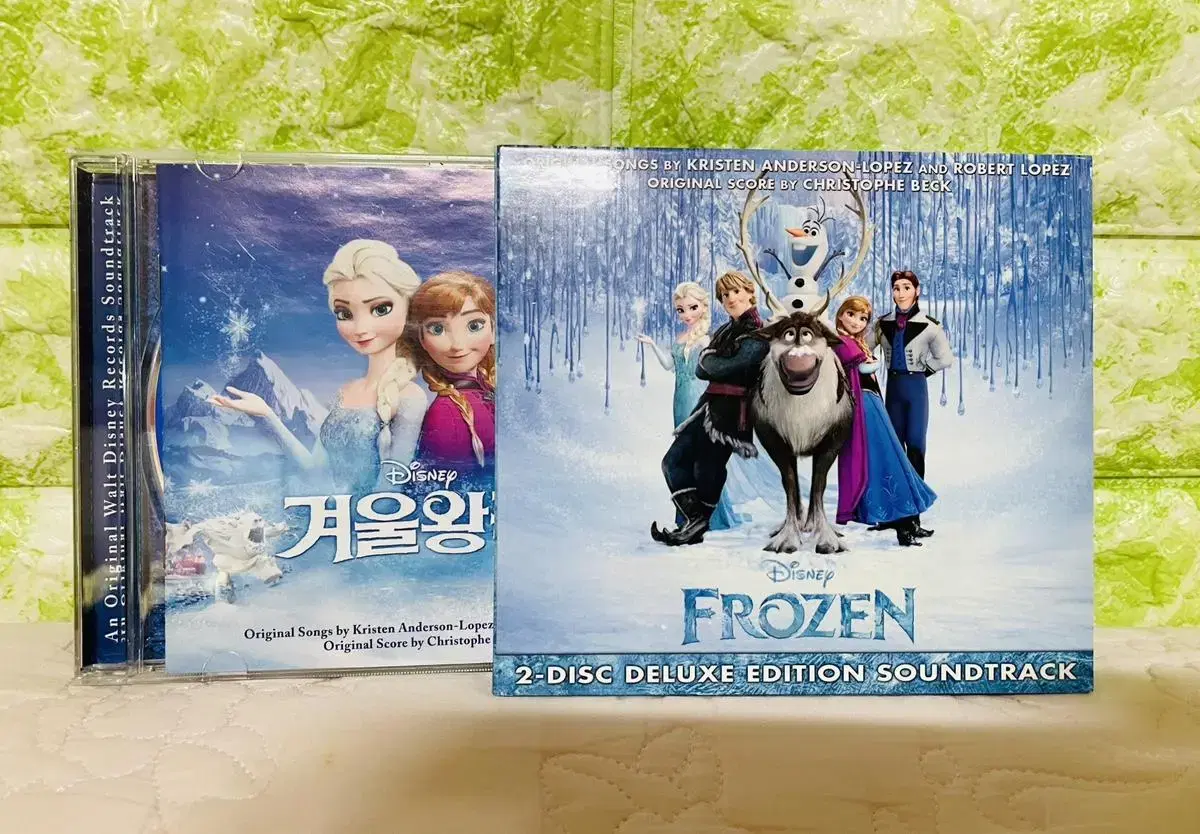 겨울왕국1 OST FROZEN Sound Track  한국어더빙/ 영어판