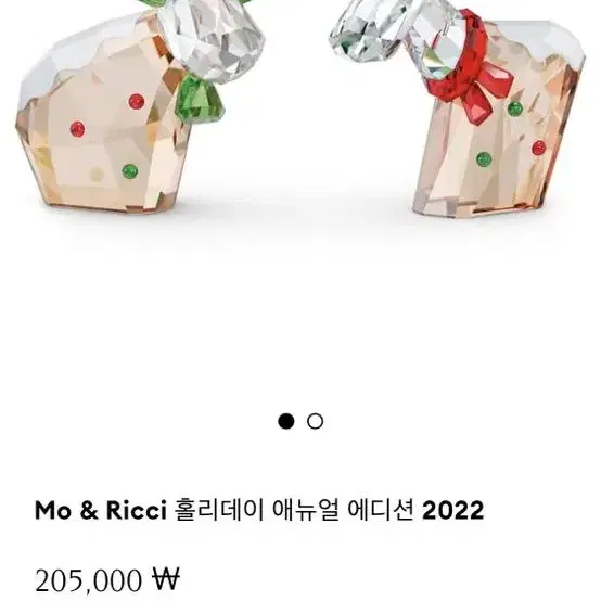 스와로브스키 Mo & Ricci 홀리데이 애뉴얼 에디션 2022