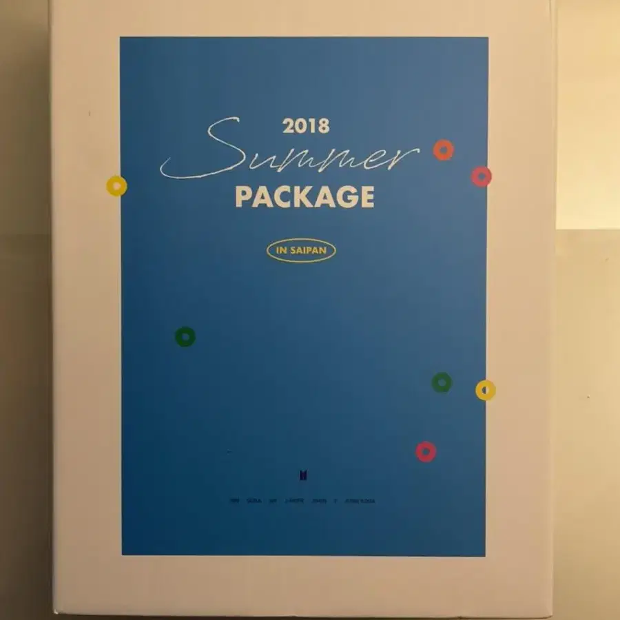 방탄 2018 썸머패키지 풀박