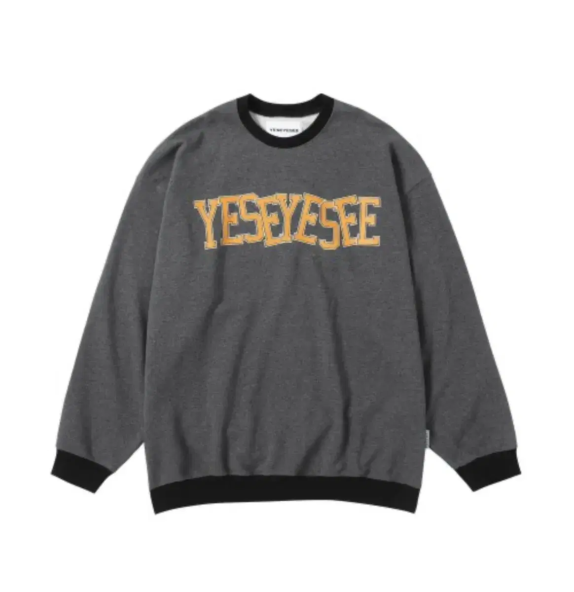 Yes IC Crew Neck Sweater Charcoal M