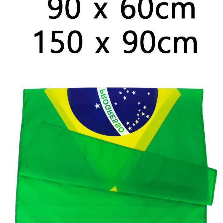 브라질국기 브라질 brazil flag 벽걸이 소품 삼바 남미 세계국기