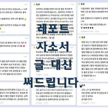 자소서 과제 독후감 레포트