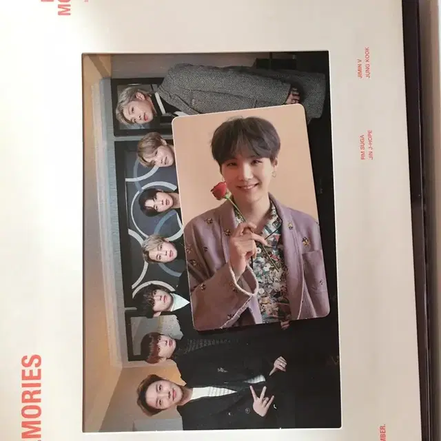 방탄소년단 BTS 2019 메모리즈 미사용 풀셋(포카윤기)