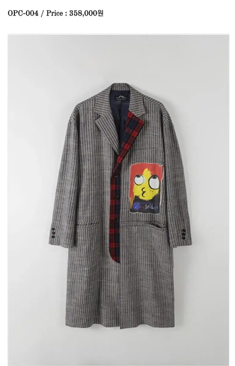 Jo Renz Cartier Han Daesu Collection Check Coat (Free)