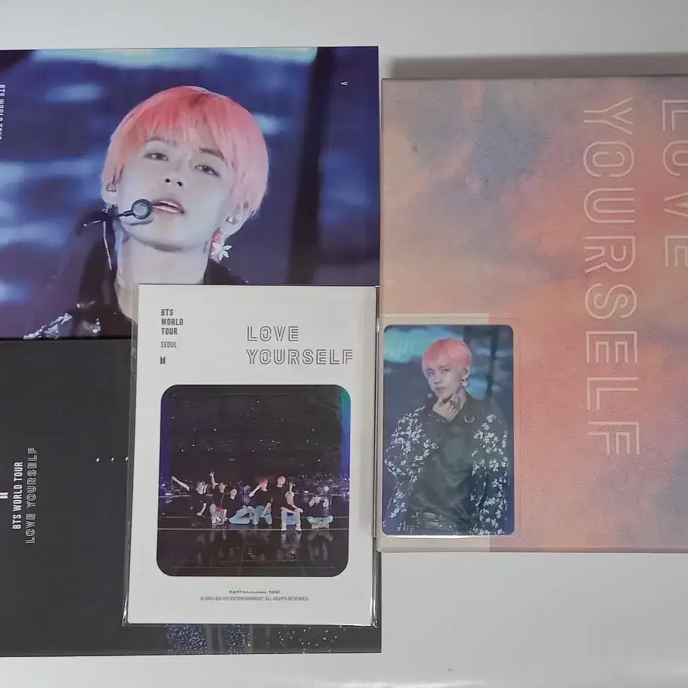 방탄 럽유셀 서울 DVD 태형 풀셋