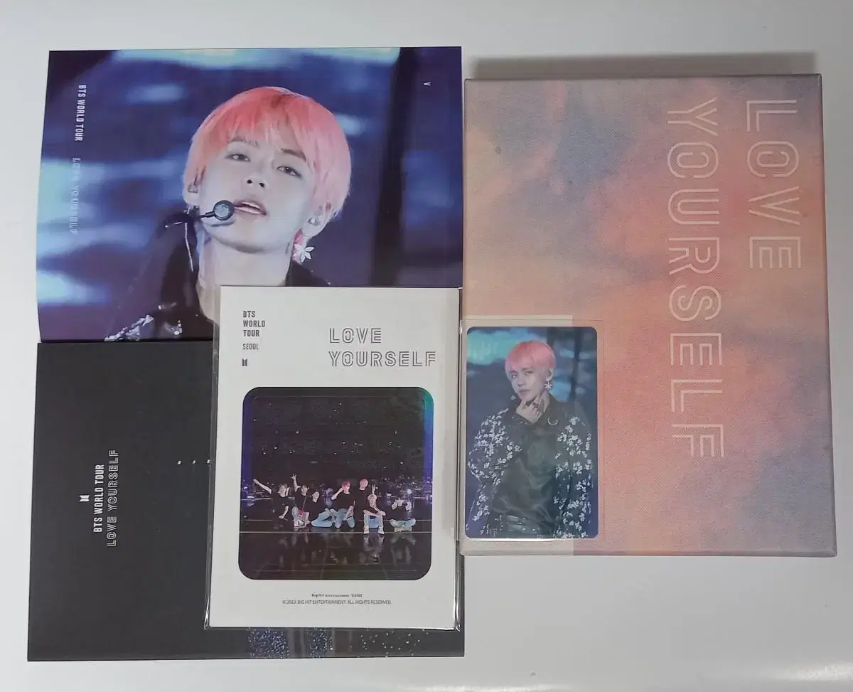 방탄 럽유셀 서울 DVD 태형 풀셋