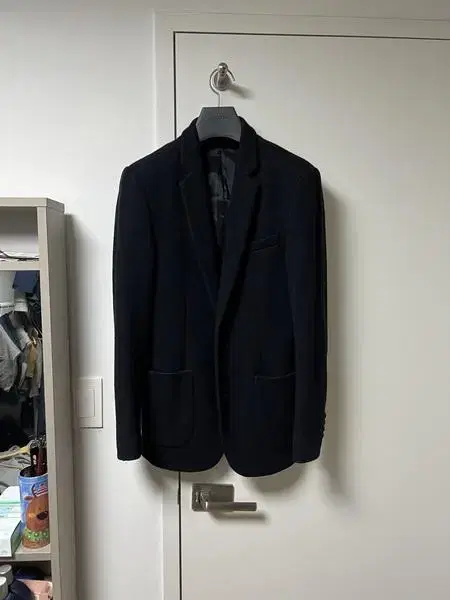 Solid Homme Navy wool blazer size 48