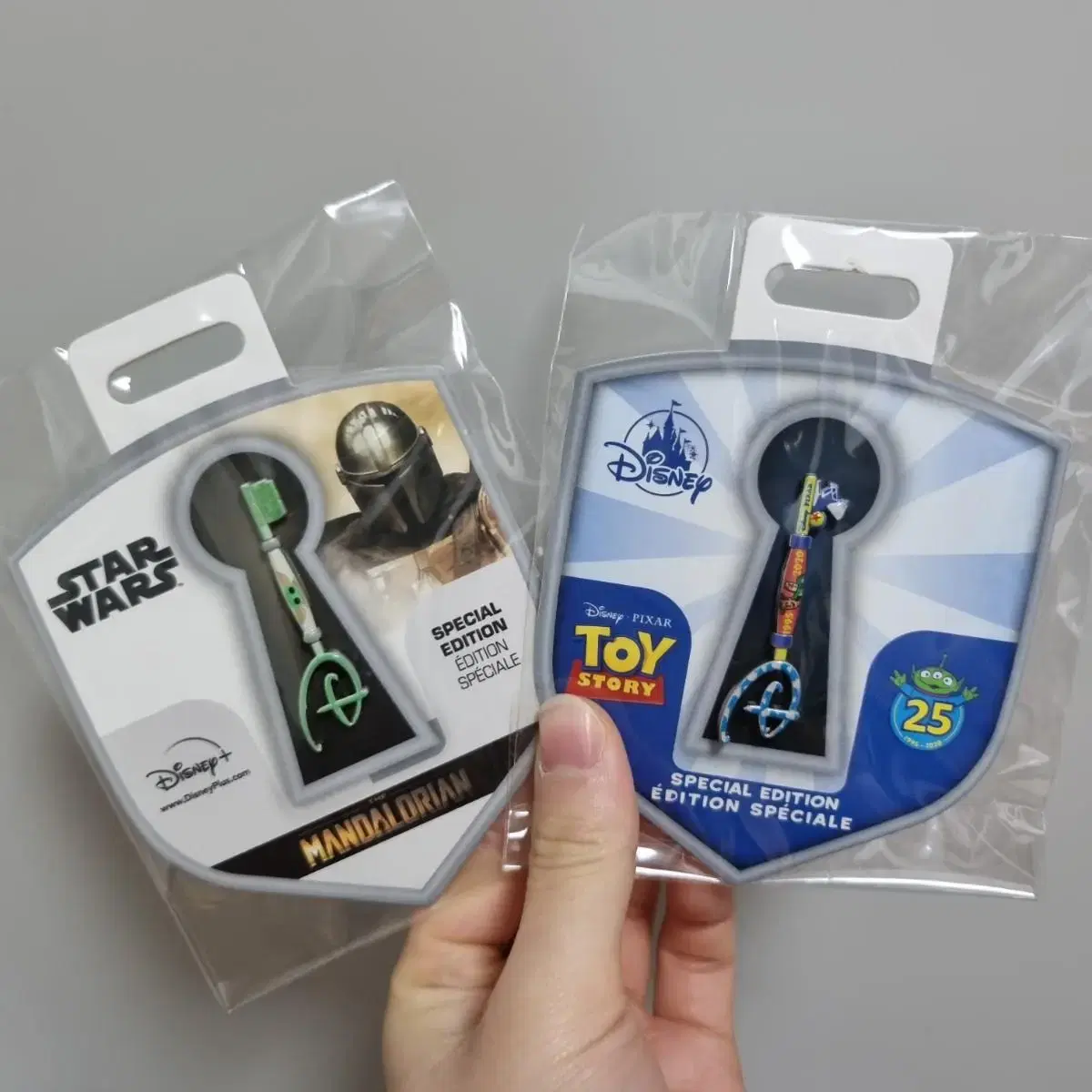 Disney Store Collectible Key Badge (Star Wars, Toy Story)