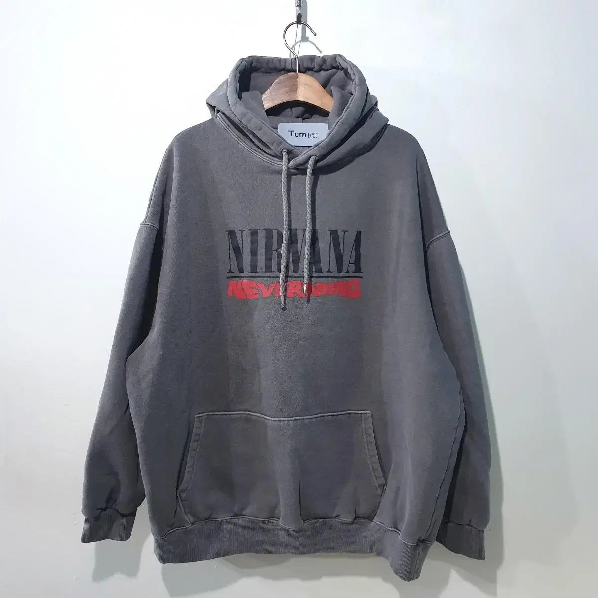 FW신상) Nirvana Nevermind Pigmented Brushed Hoodie 2color