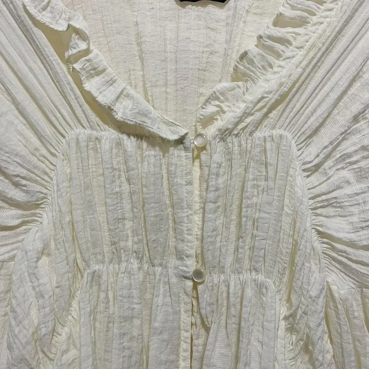 vintage frill blouse