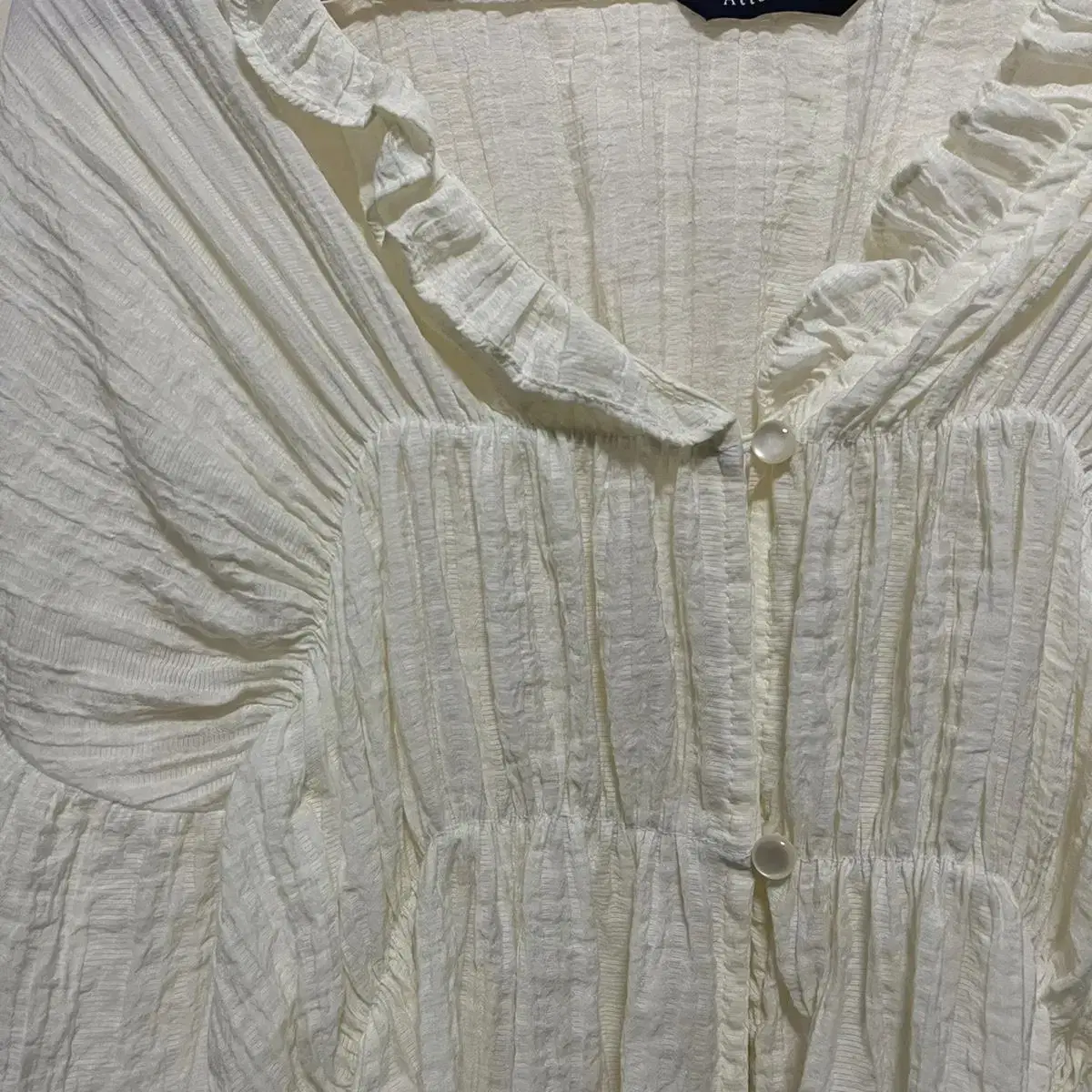 vintage frill blouse