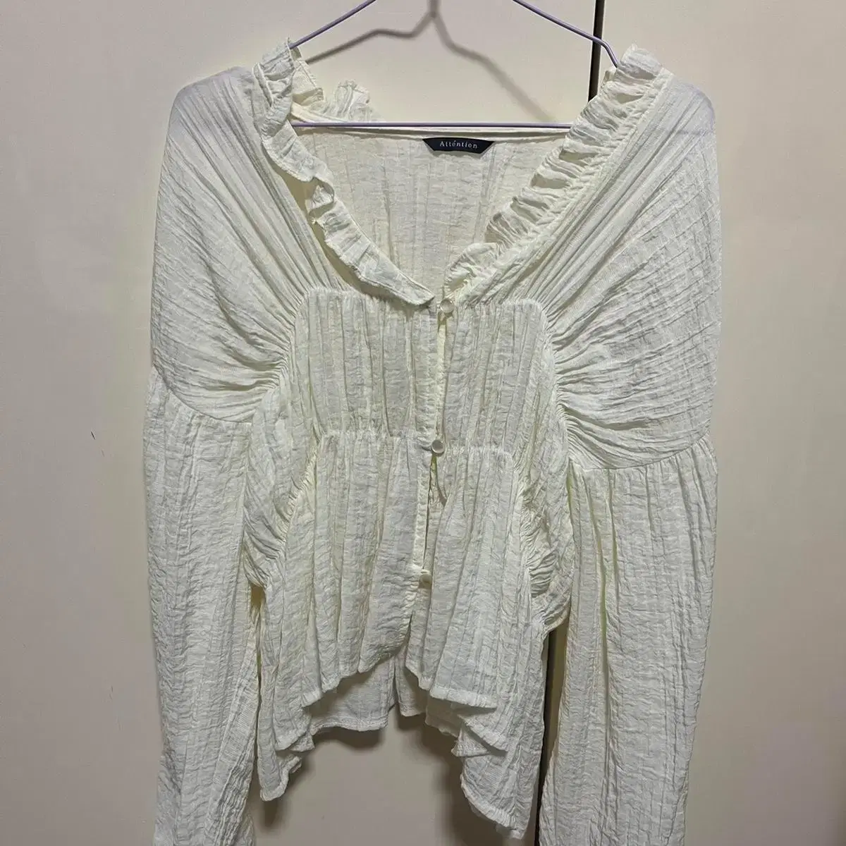 vintage frill blouse