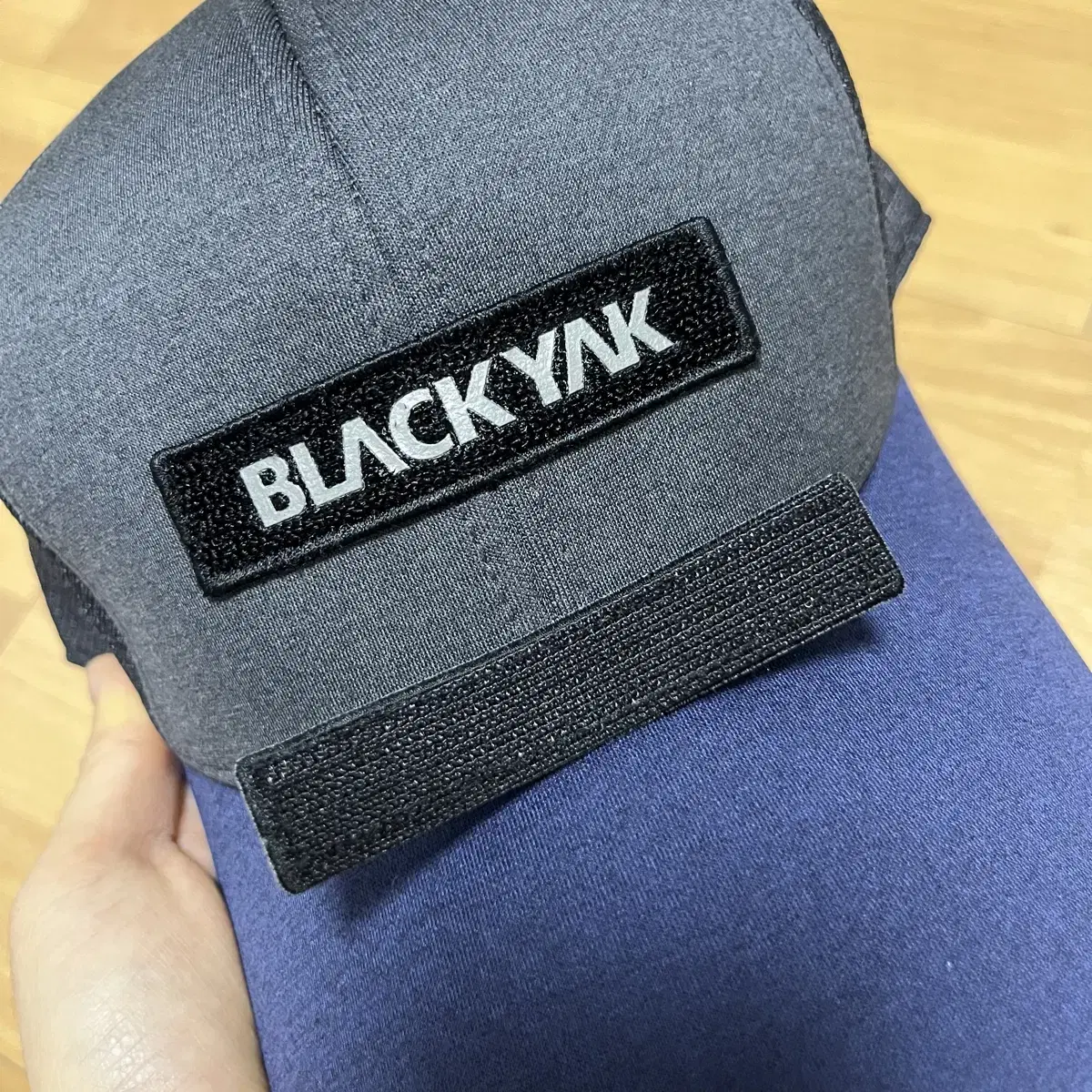 블랙야크 (BLACKYAK) 모자 벨크로 로고 볼캡