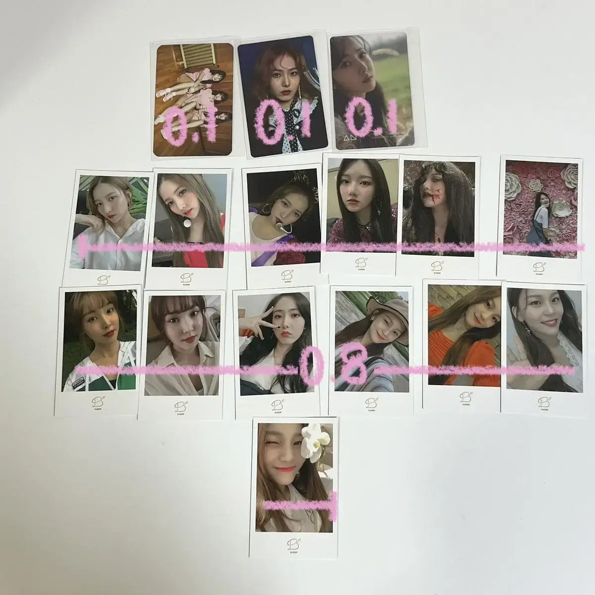 Gfriend Photo Card Pola