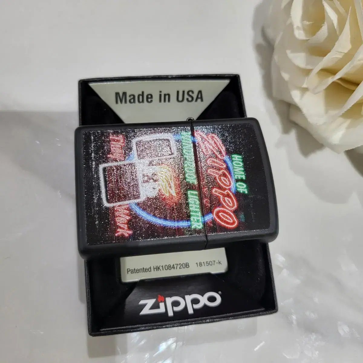 정품 48455 ZIPPO DESIGN 미개봉 새 지포라이터