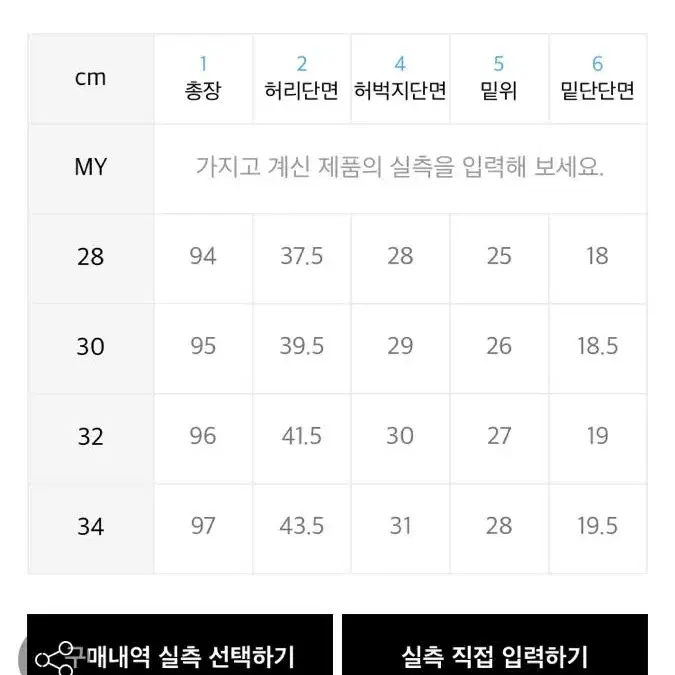 브랜디드 1962 30사이즈