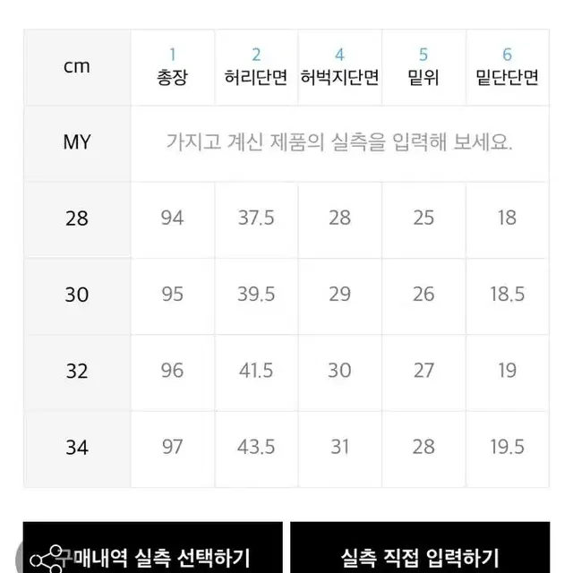 브랜디드 1962 30사이즈