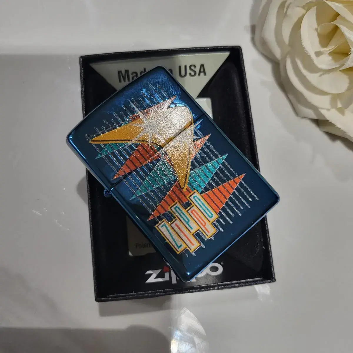 정품 49768 RETRO ZIPPO DESIGN 미개봉 새 지포라이터