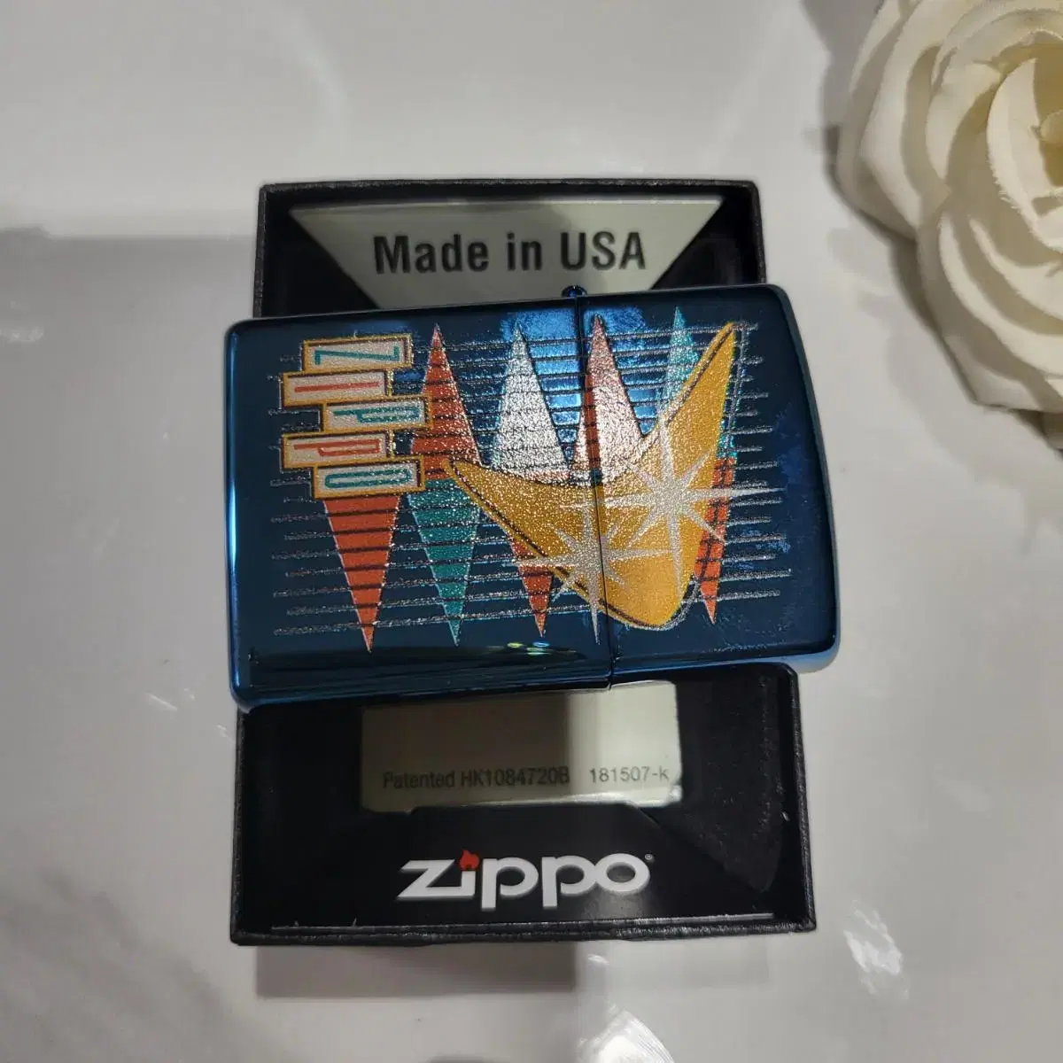 정품 49768 RETRO ZIPPO DESIGN 미개봉 새 지포라이터