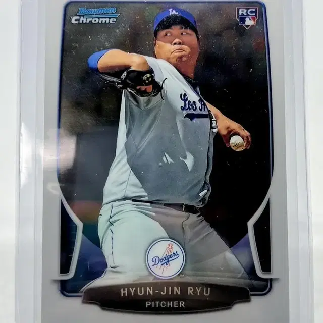 2013 Bowman Chrome #30 Ryu Hyunjin RC