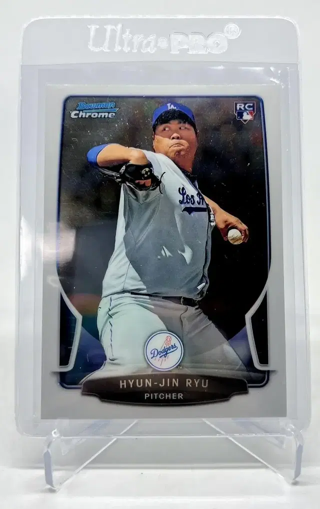 2013 Bowman Chrome #30 Ryu Hyunjin RC