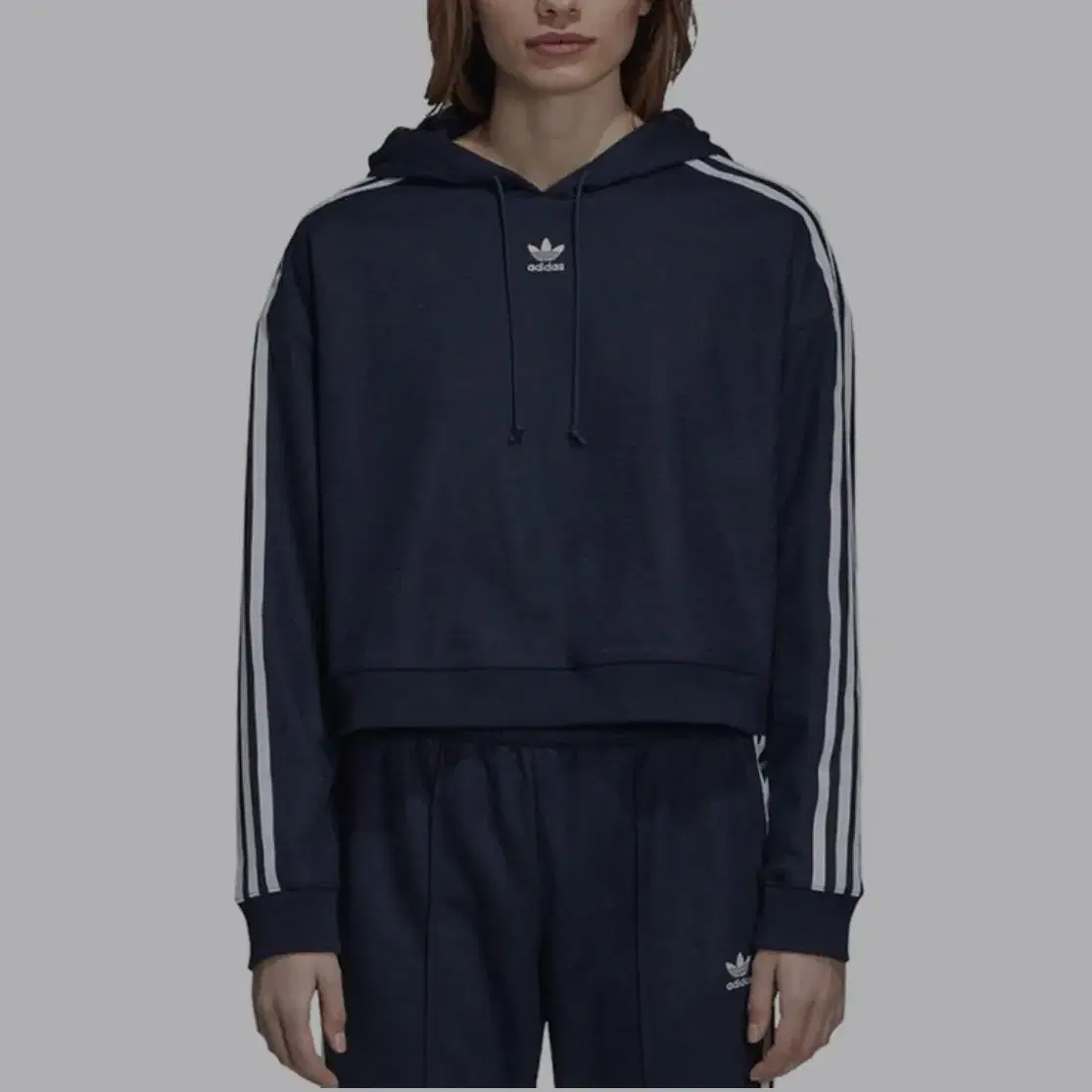 adidas a cropped hoodie