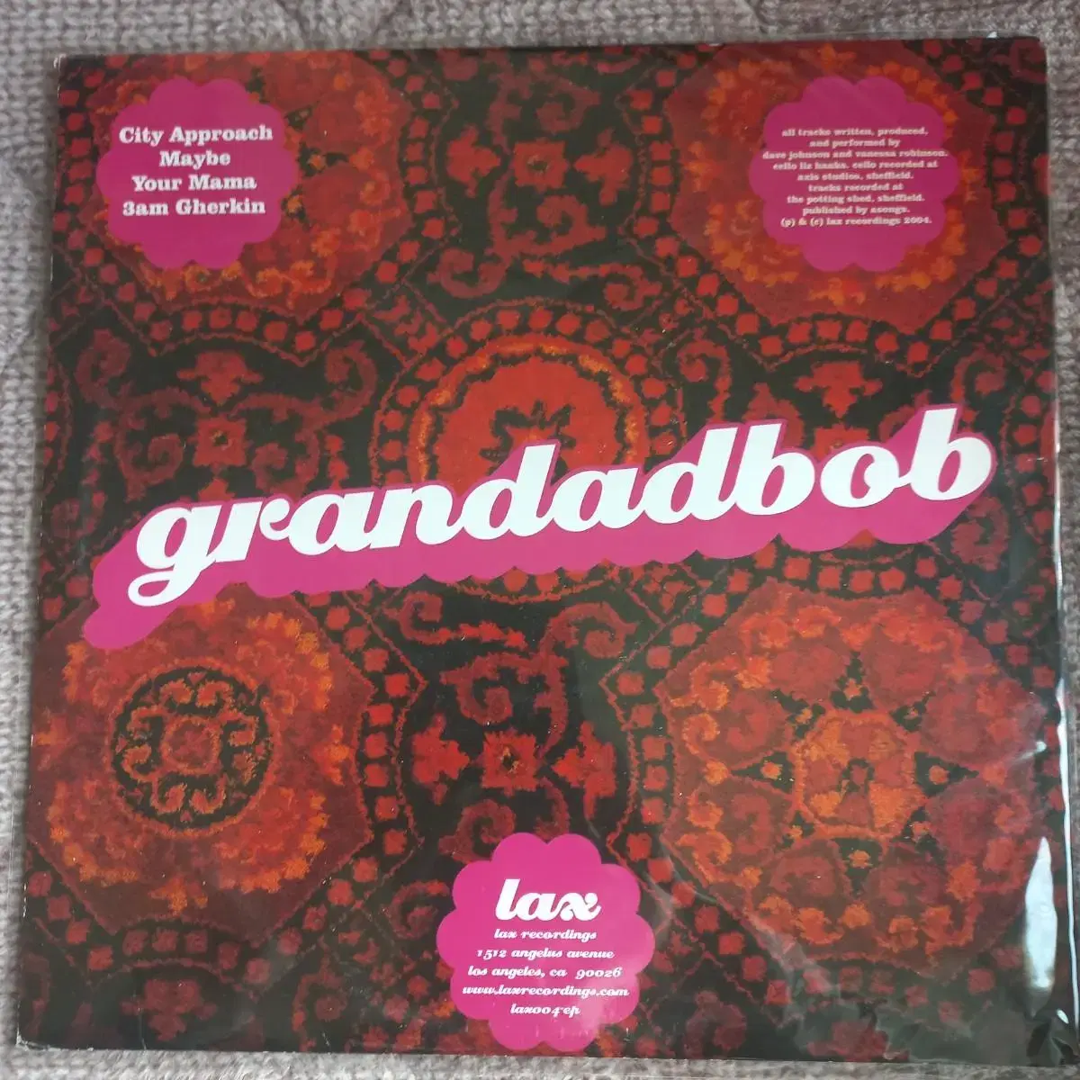 Lp중고 grandadbob 음반 판매합니다.