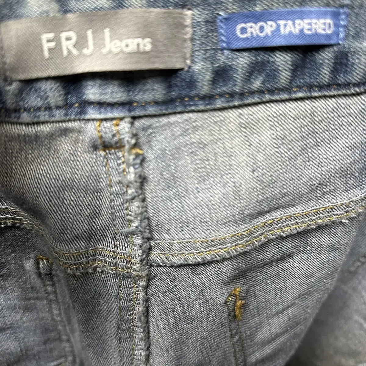 FRJ jeans 크롭진 남자 청바지 32