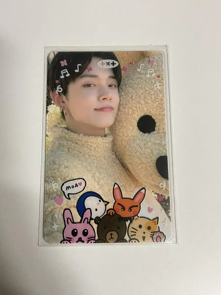 Deco Kit yeonjun photocard txt