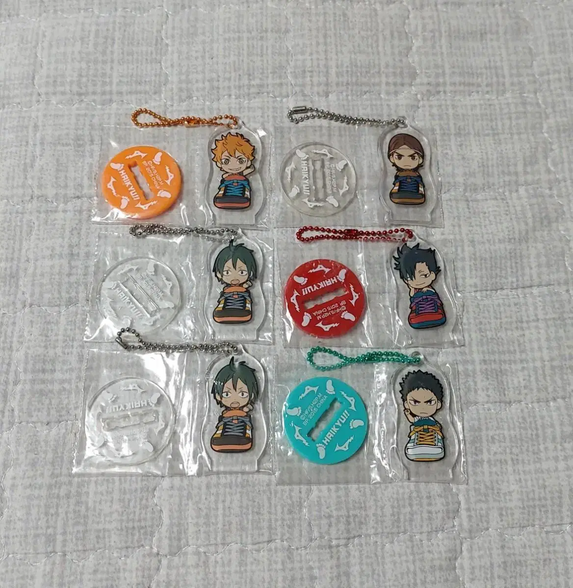 Haikyuu GachaminiaAcrylic Keyring HinatayamaguchiSahasakuroOiwaisumi