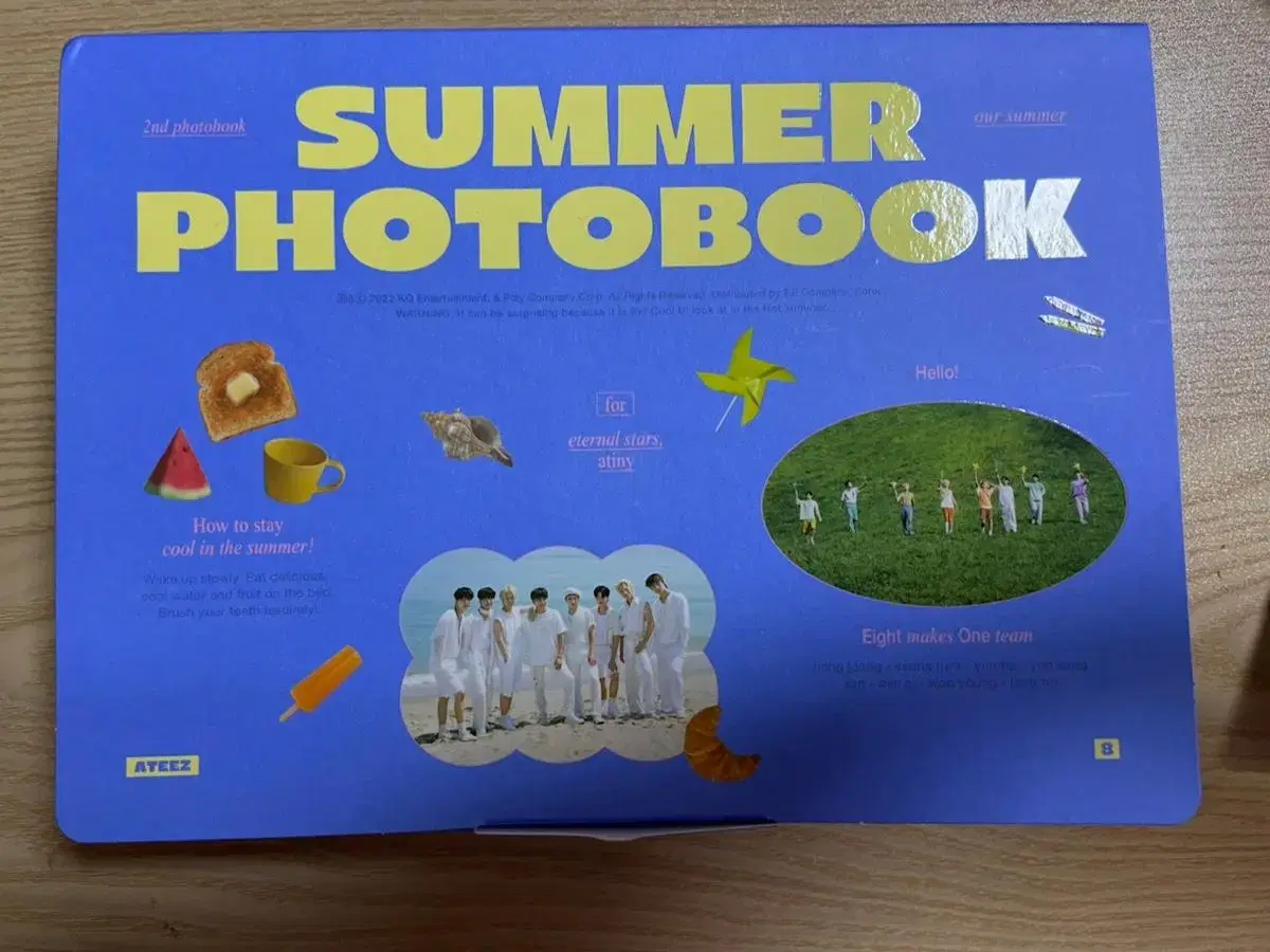 ateez summer photobook wts