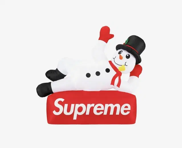 슈프림 눈사람 풍선 (Large inflatable Snowman)