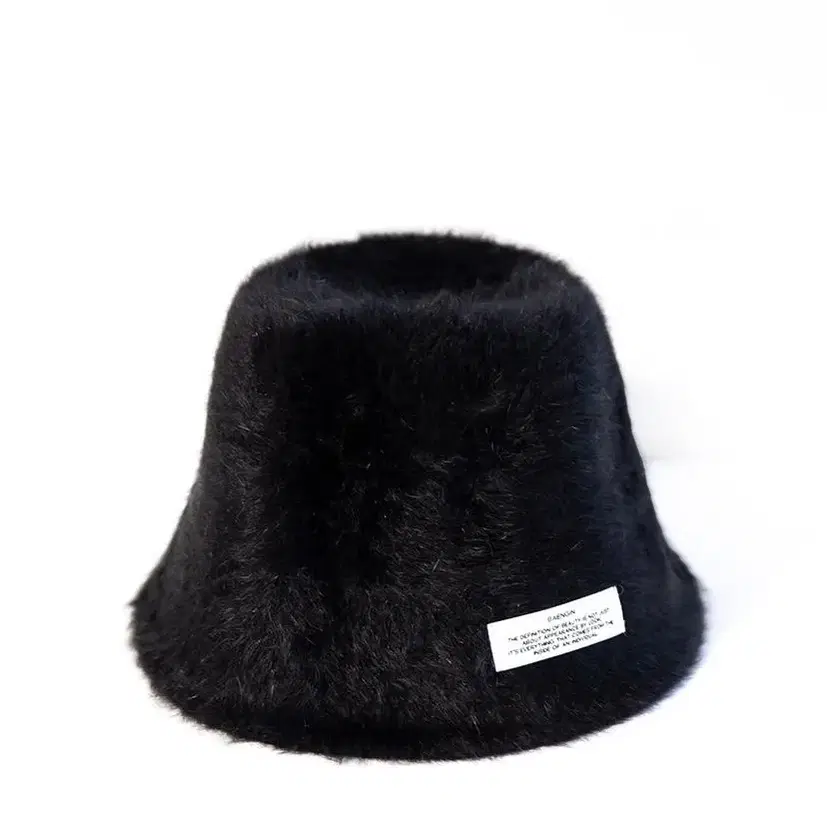 [생긴] soft fur hat(블랙)_새상품