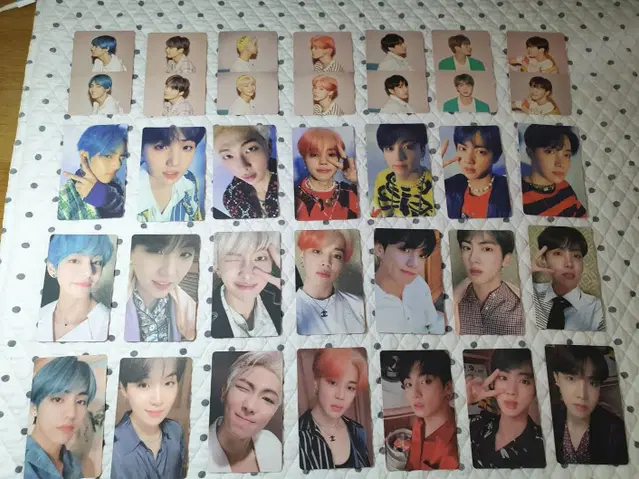 BTS persona full set 방탄 페르소나 풀세트 28장