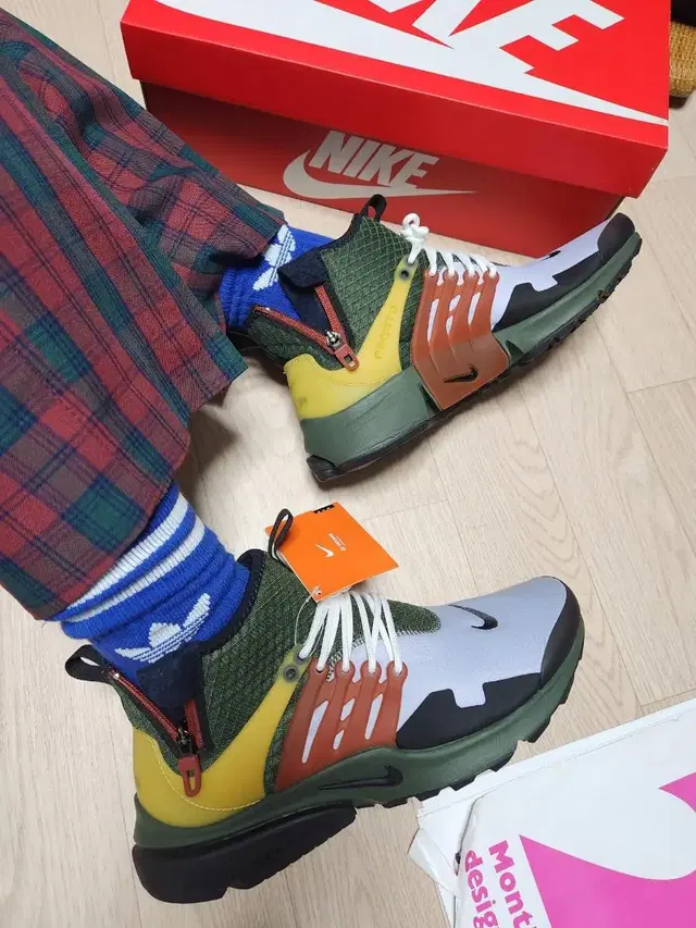 (새상품)AIR PRESTO 280 카키 블루