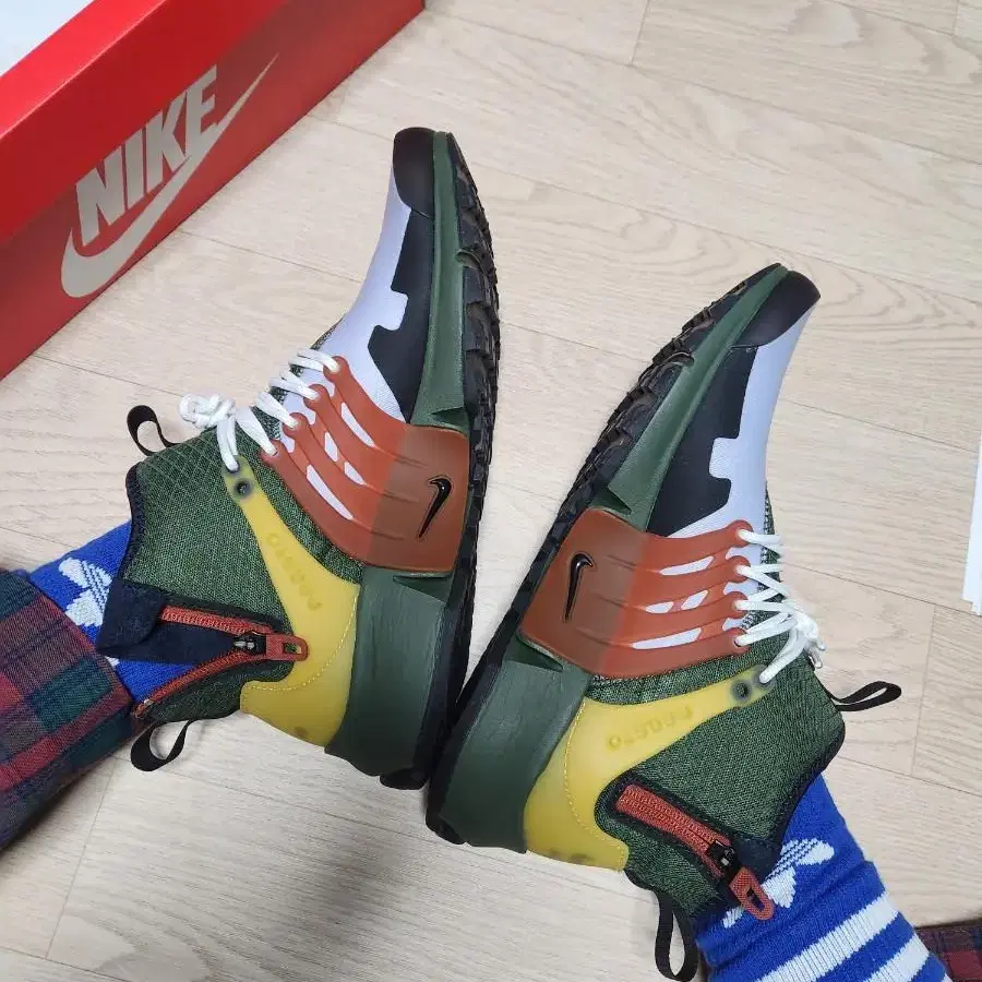 (새상품)AIR PRESTO 280 카키 블루