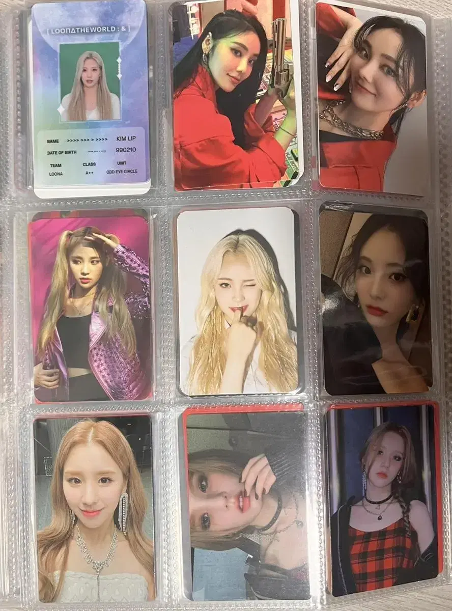 Loona photocard wts