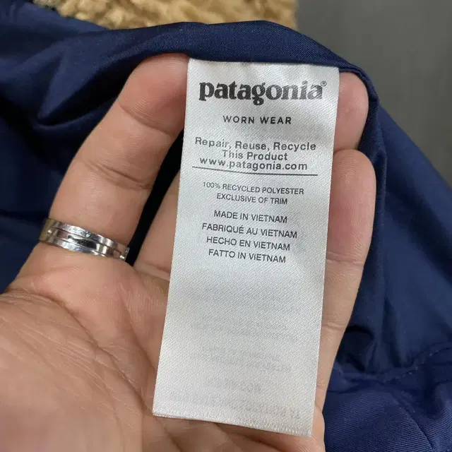 [S] PATAGONIA 파타고니아 롱 플리스 자켓