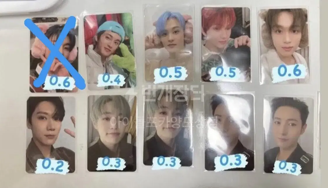 nct / nct dream photocard wts / san-rio, candy, christmas