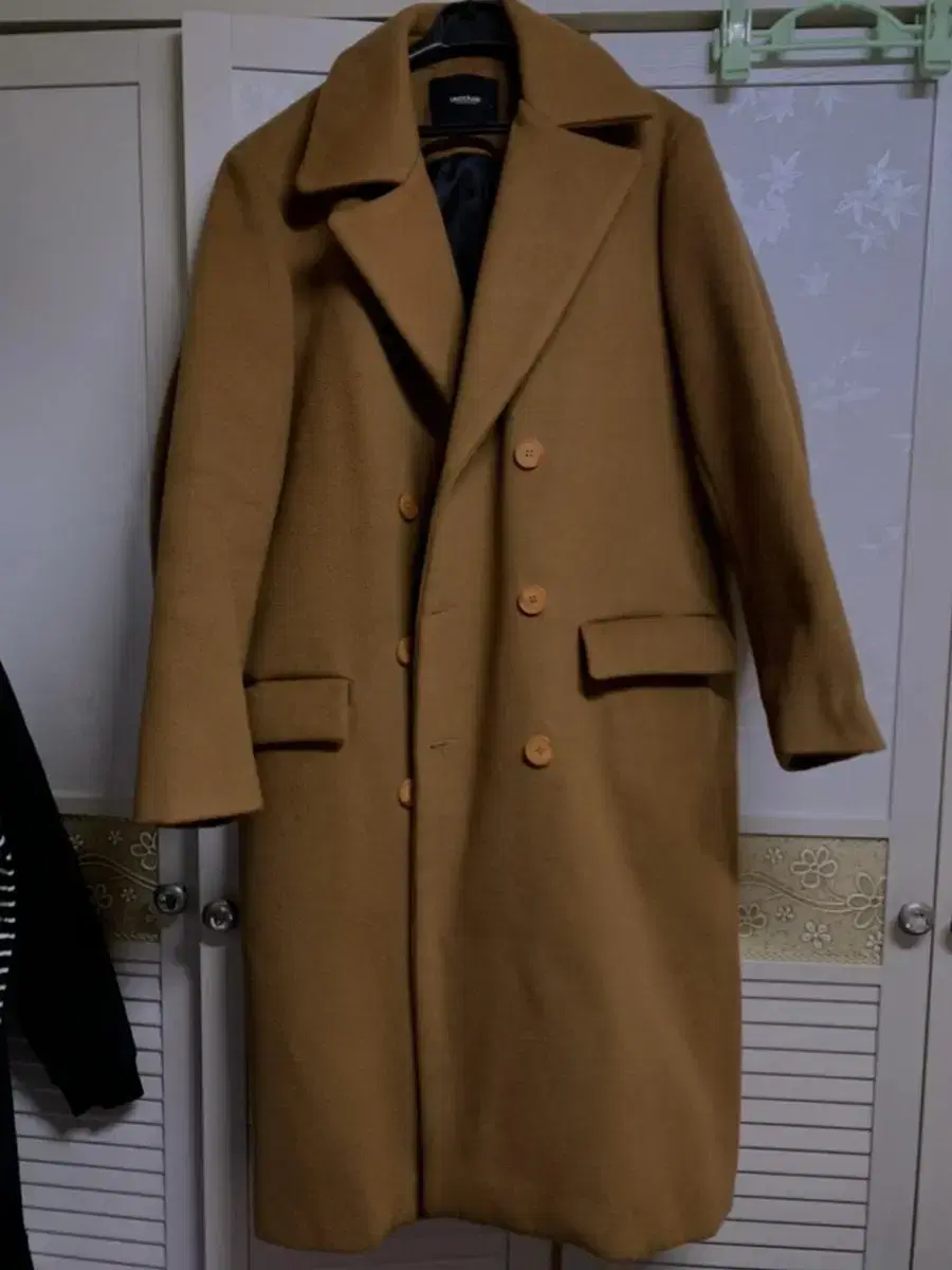 UNDERCOVER WOLRD DOUBLE COAT CAMEL L