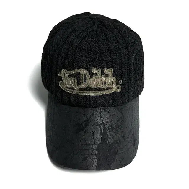 Von Dutch 니트 패치로고 볼캡