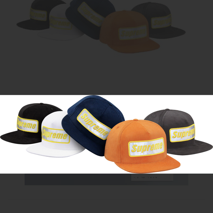 [FREE] 슈프림 cord roadside 5 panel 볼캡 모자