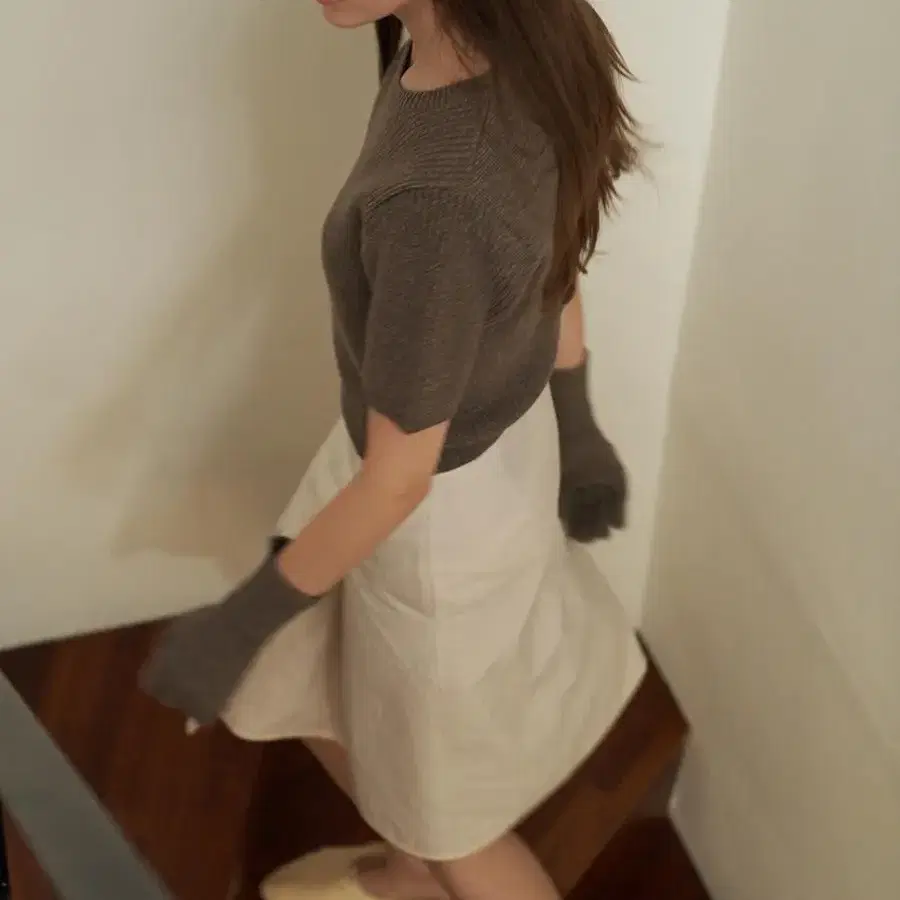 베뉴먼트 퀼티드 랩 스커트 Quilted Wrap skirt